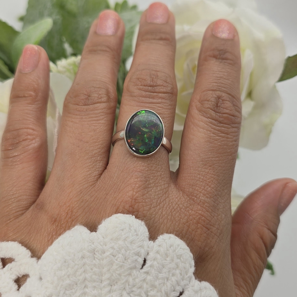 🥰 PRECIOUS OPAL RING - Picture 7 of 15
